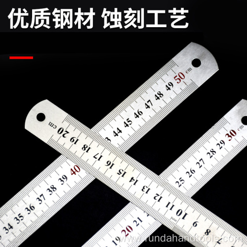 High precision steel ruler Durable Straight steel ruler